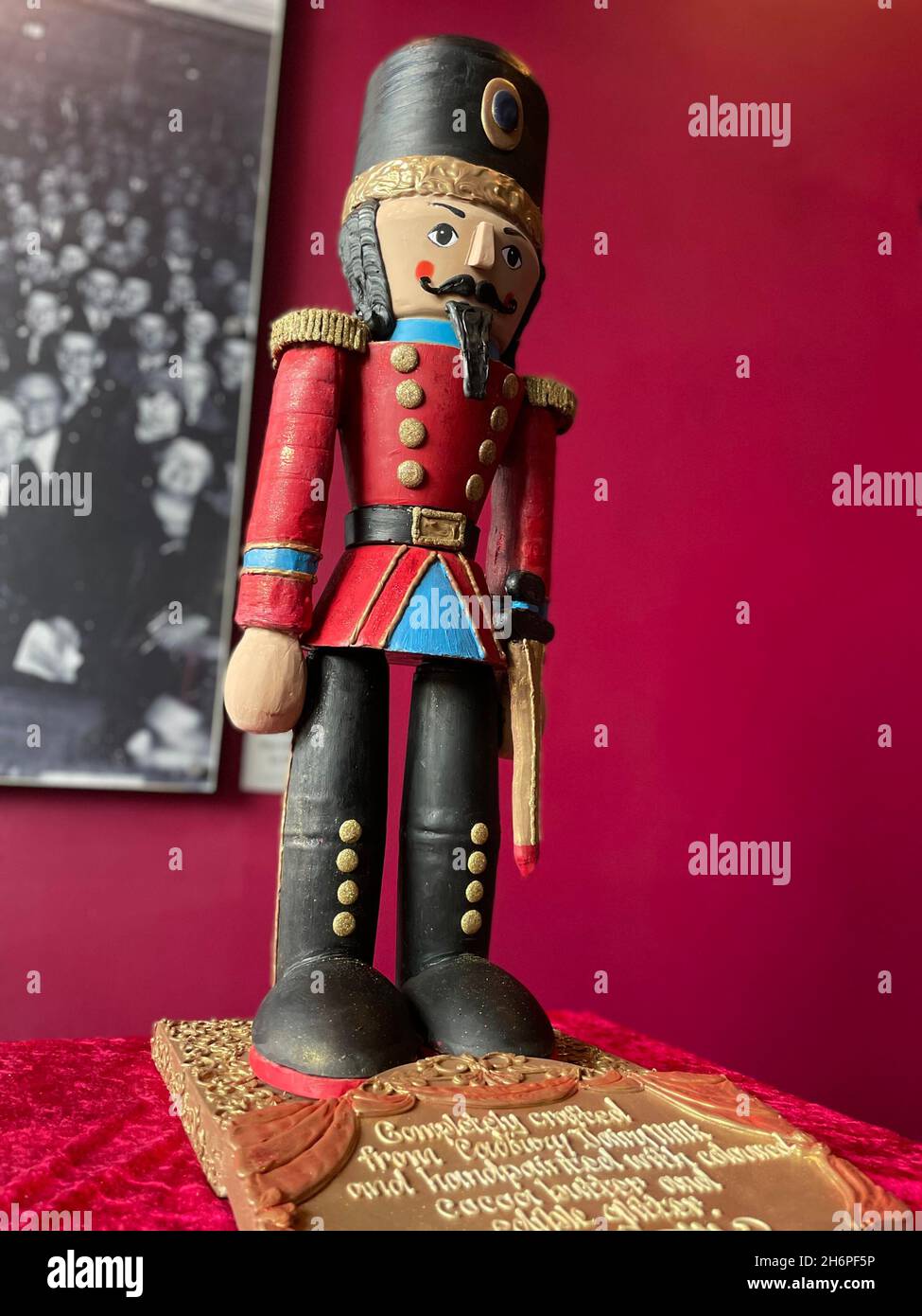 Cadbury World chocolatiers have created a model of The Nutcracker made