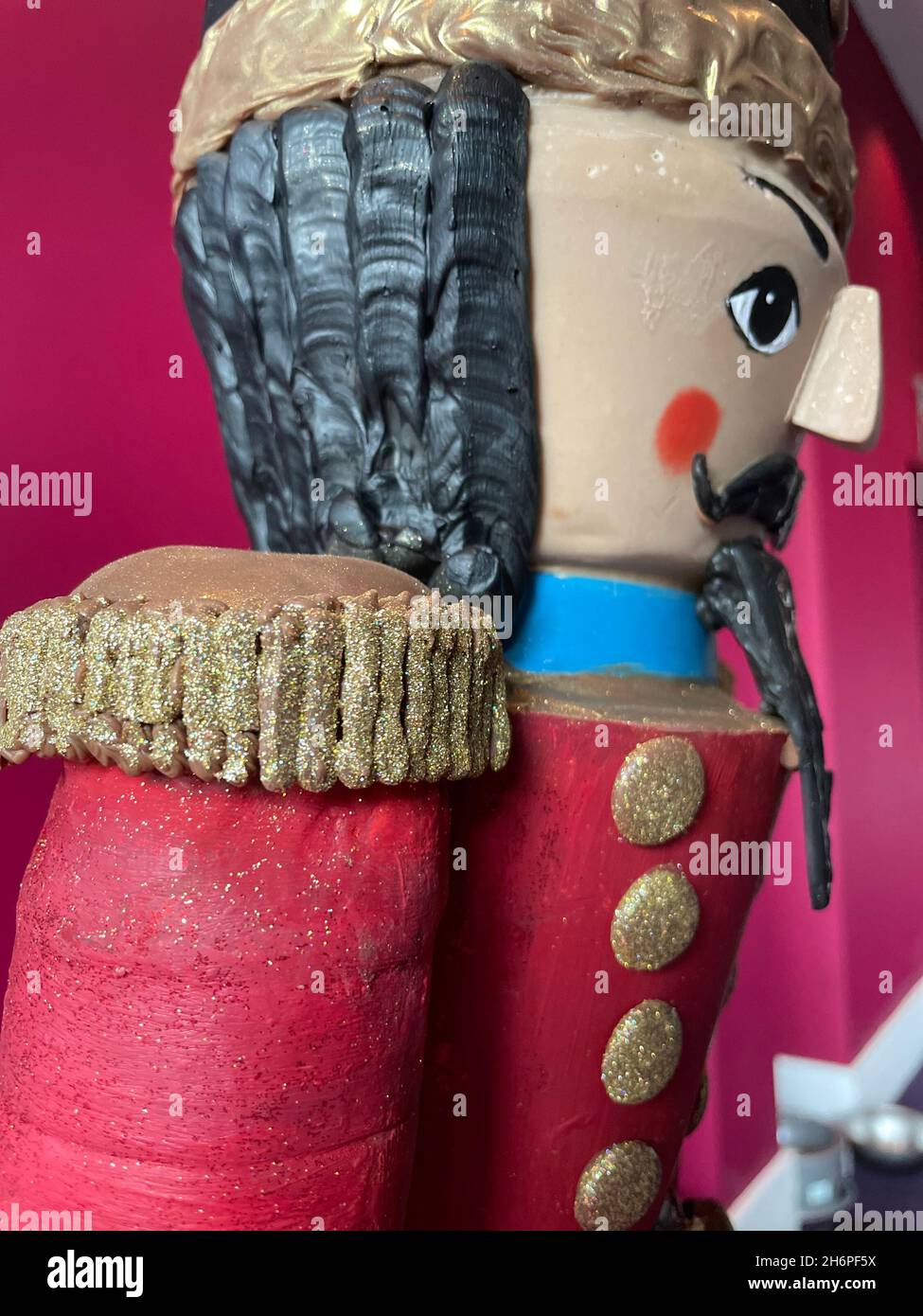 Cadbury World chocolatiers have created a model of The Nutcracker made