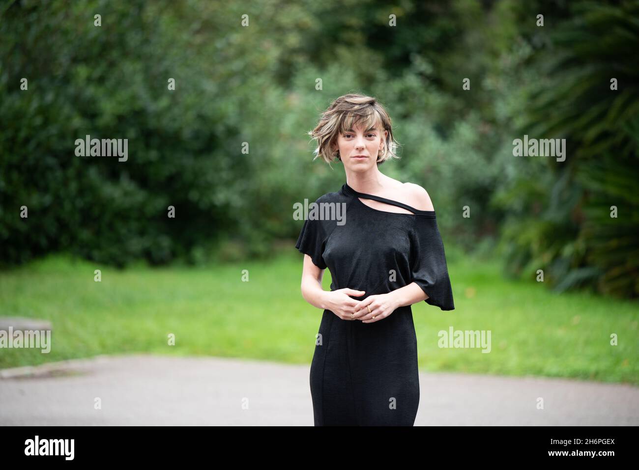 Vicky luengo actriz ganadora de un ondas 2021por la serie anti disturbios Stock Photo