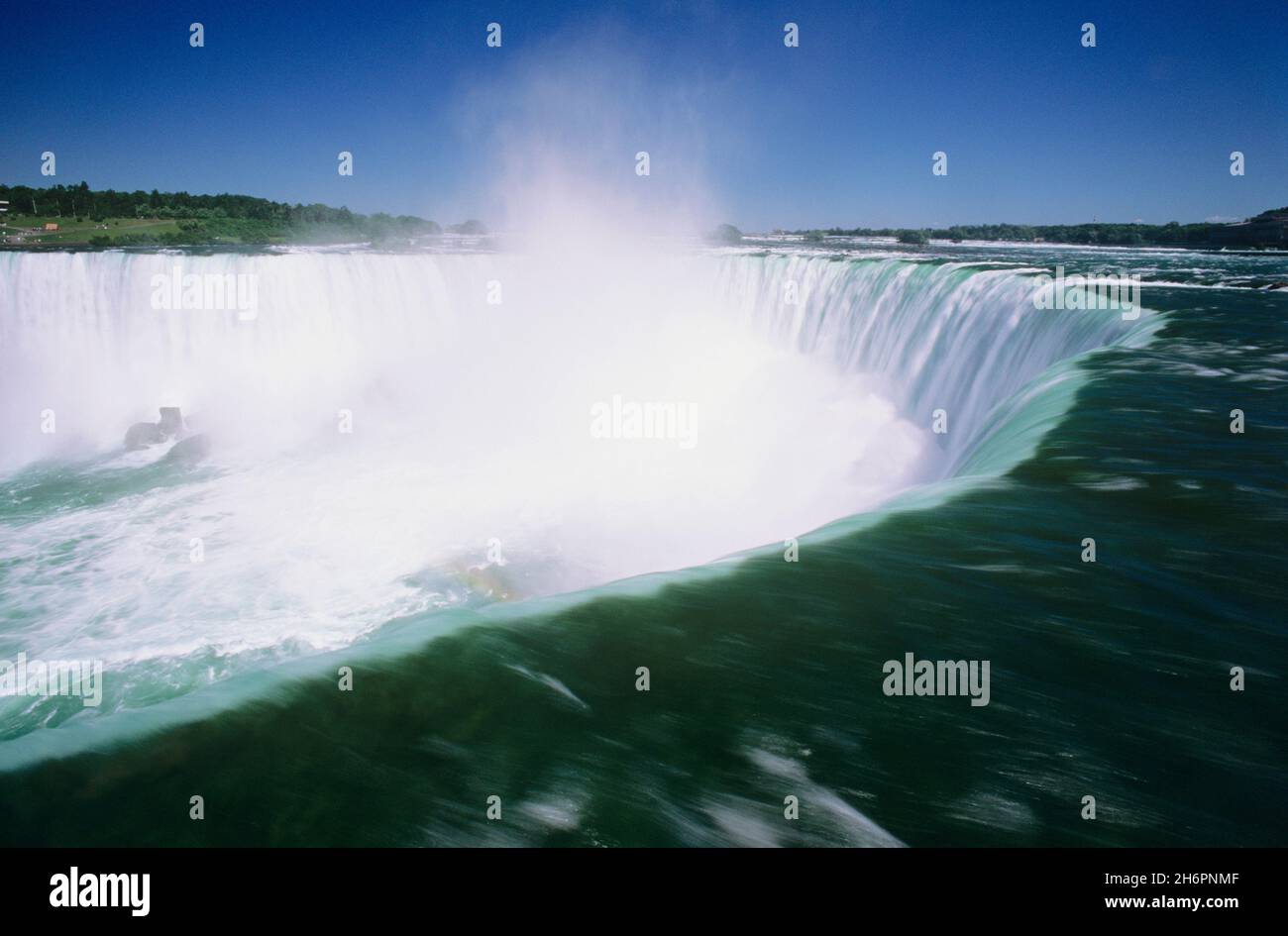 Niagara Falls, Horeshoe Falls,  Ontario, Canada Stock Photo