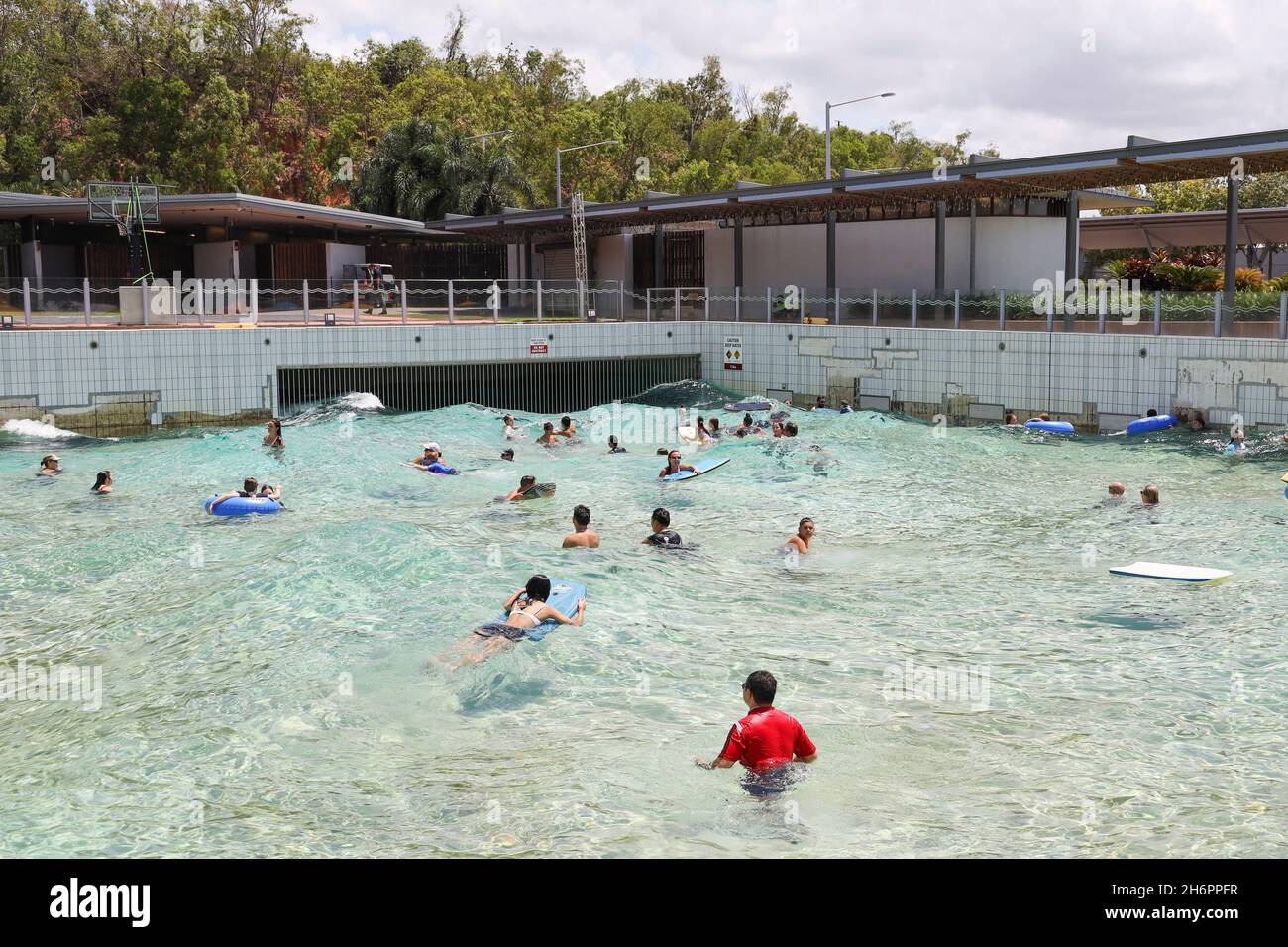 Darwin Wave Pool, Northern Territory, Australia Stock Photo Alamy