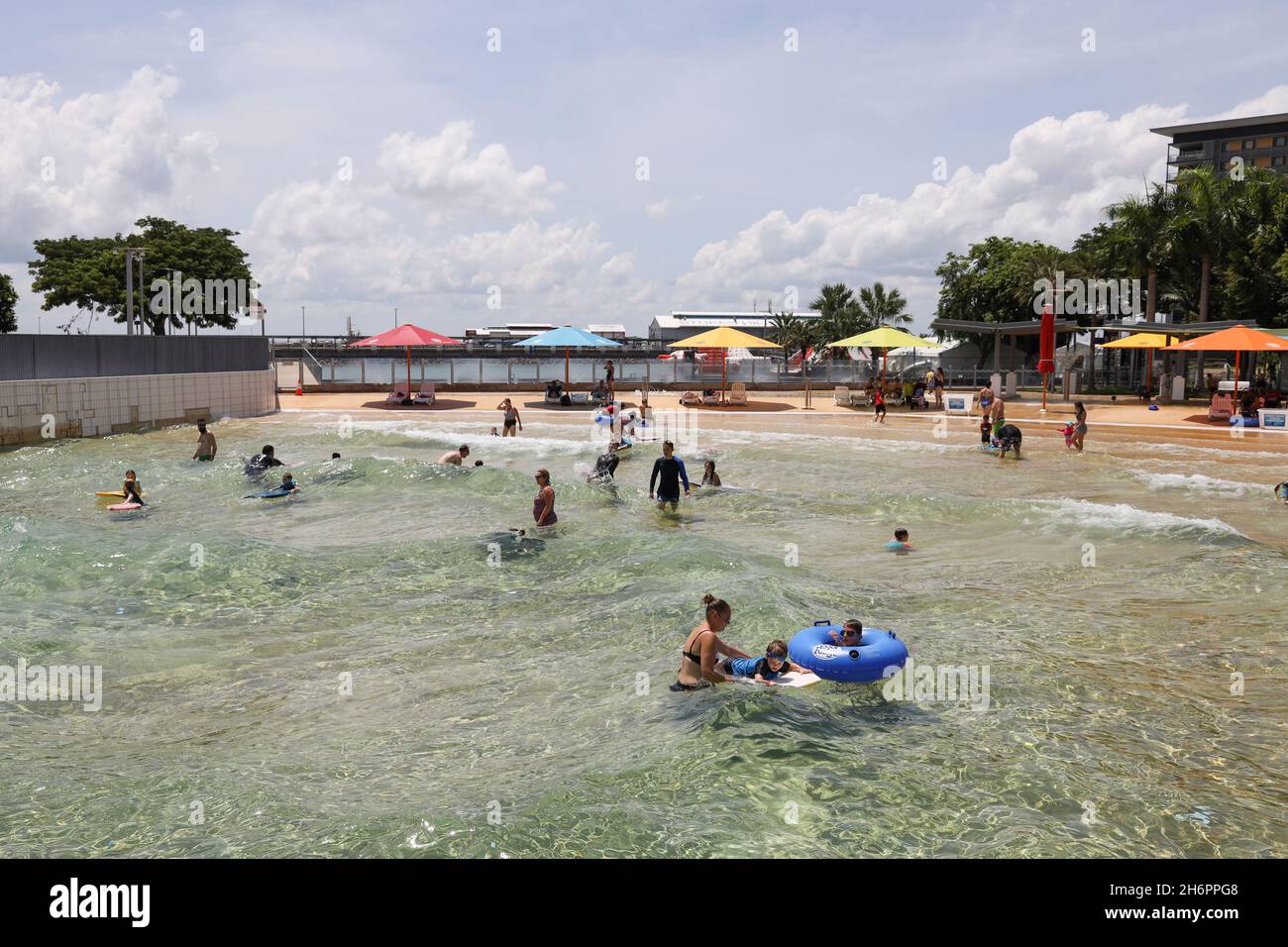 Darwin Wave Pool, Northern Territory, Australia Stock Photo Alamy