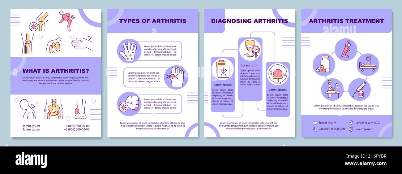 What is arthritis brochure template Stock Vector Image & Art Alamy