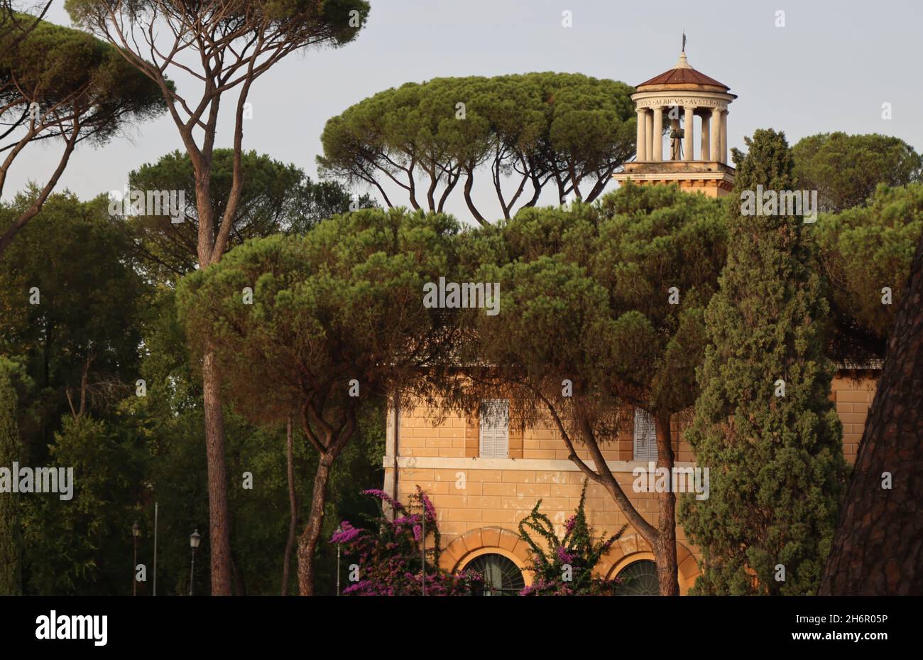 The Casino dell'Orologio in Villa Borghese, Rome, Italy Stock Photo - Alamy