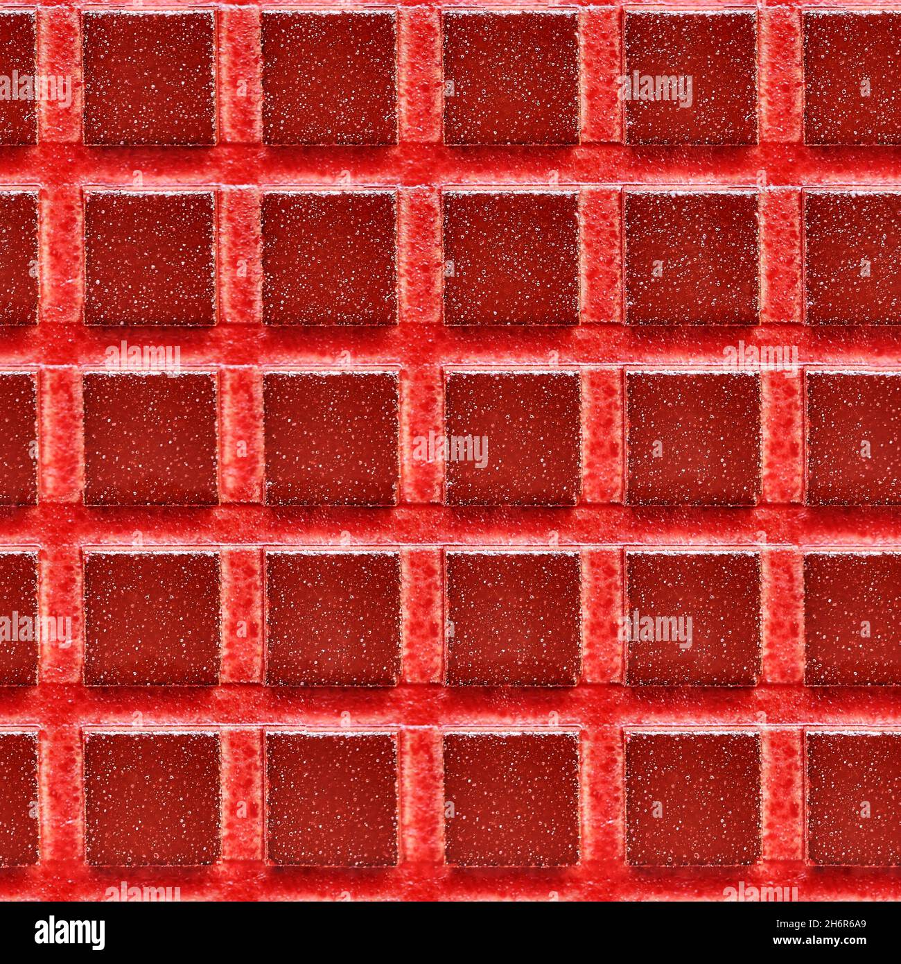 Red tiles background hi-res stock photography and images - Alamy