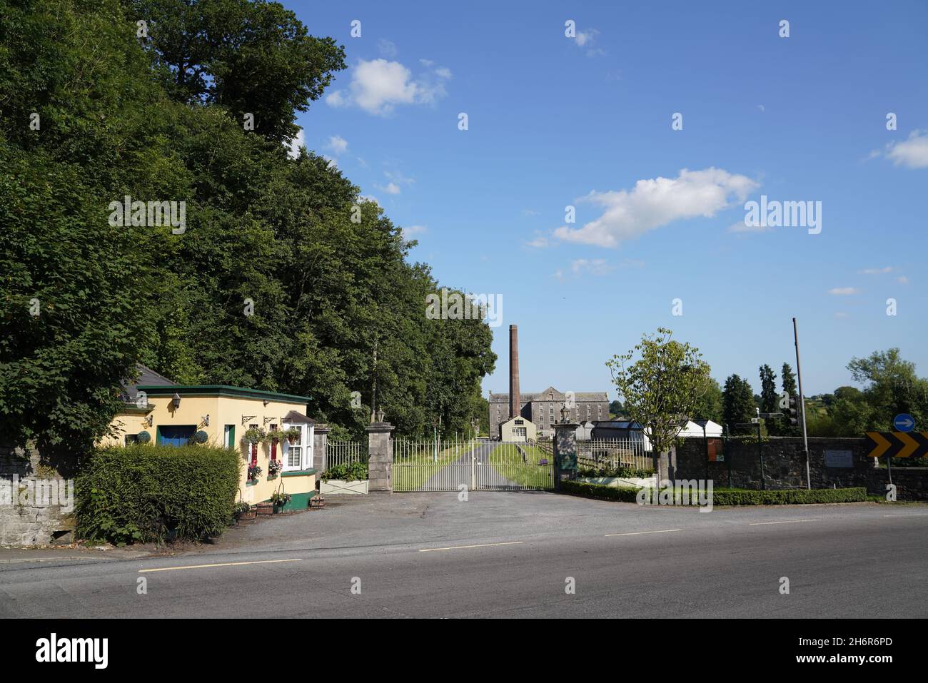 SLANE, IRELAND Jul 17, 2021 A view of the Slane village in Ireland