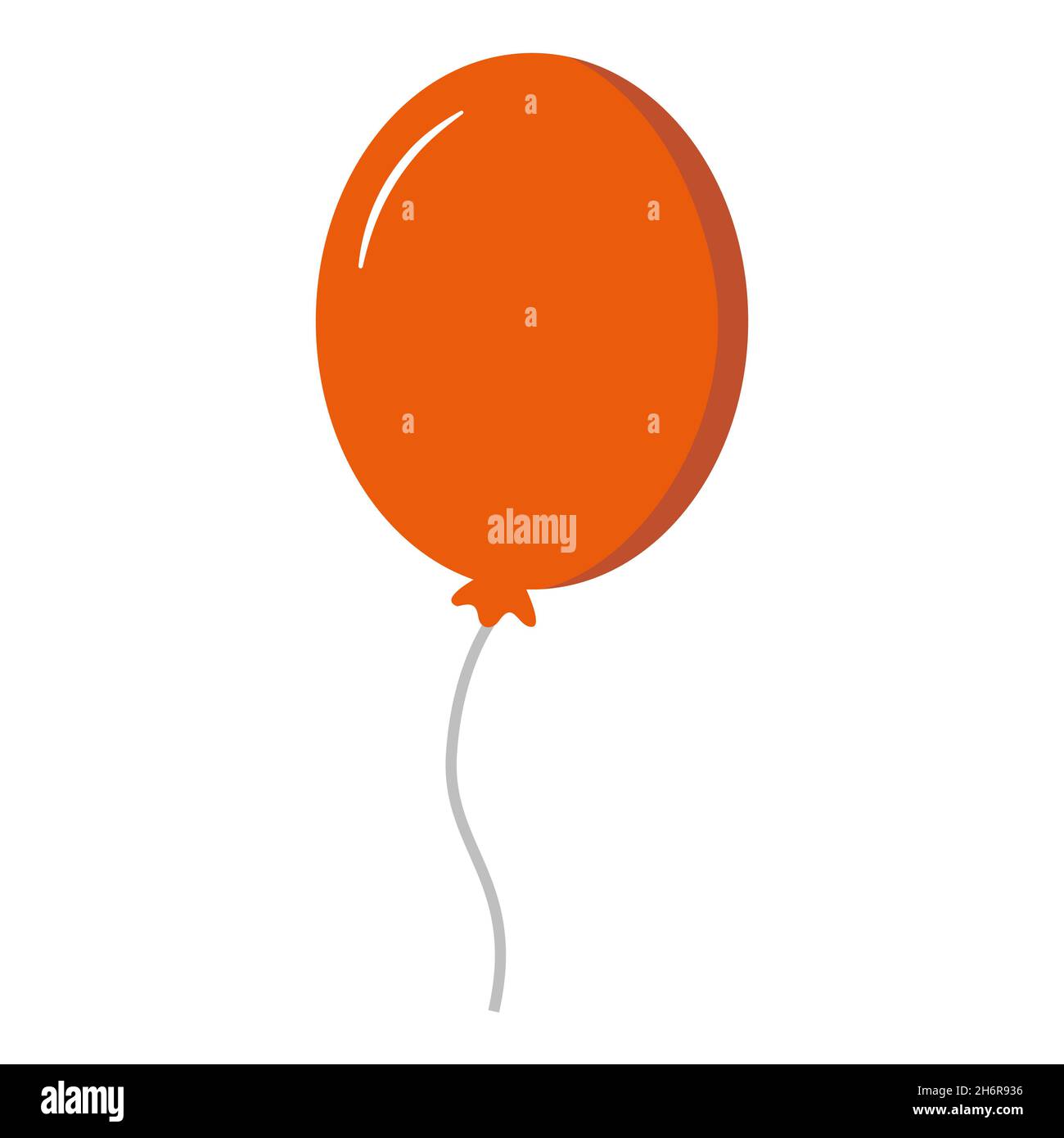 color balloon color isolated on the white vector background Stock ...