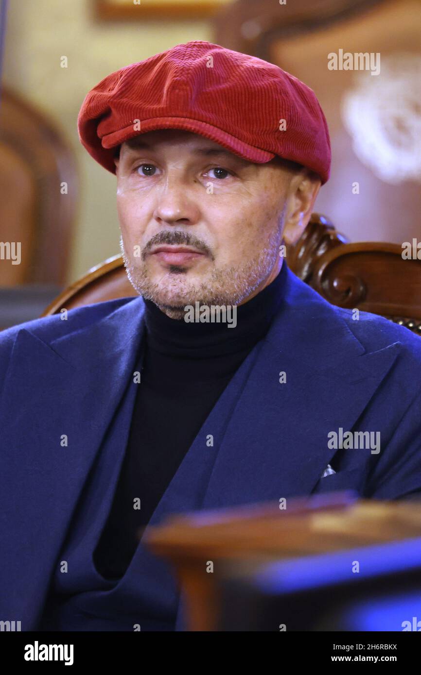 Bologna, Italy, 17 November 2021, Ceremony conferring honorary