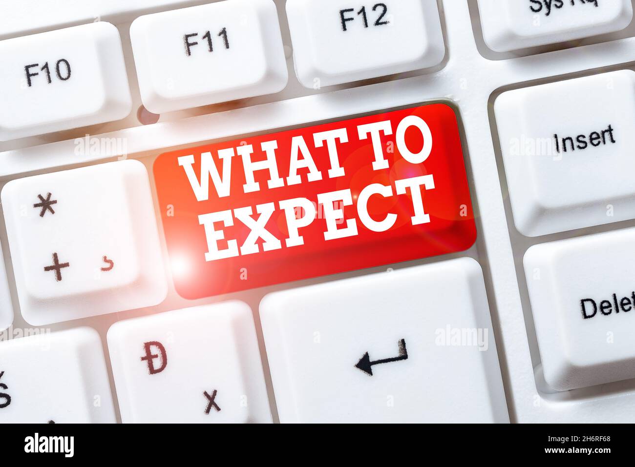 Expect A Text Writing displaying text What To Expect. Business showcase asking about ...