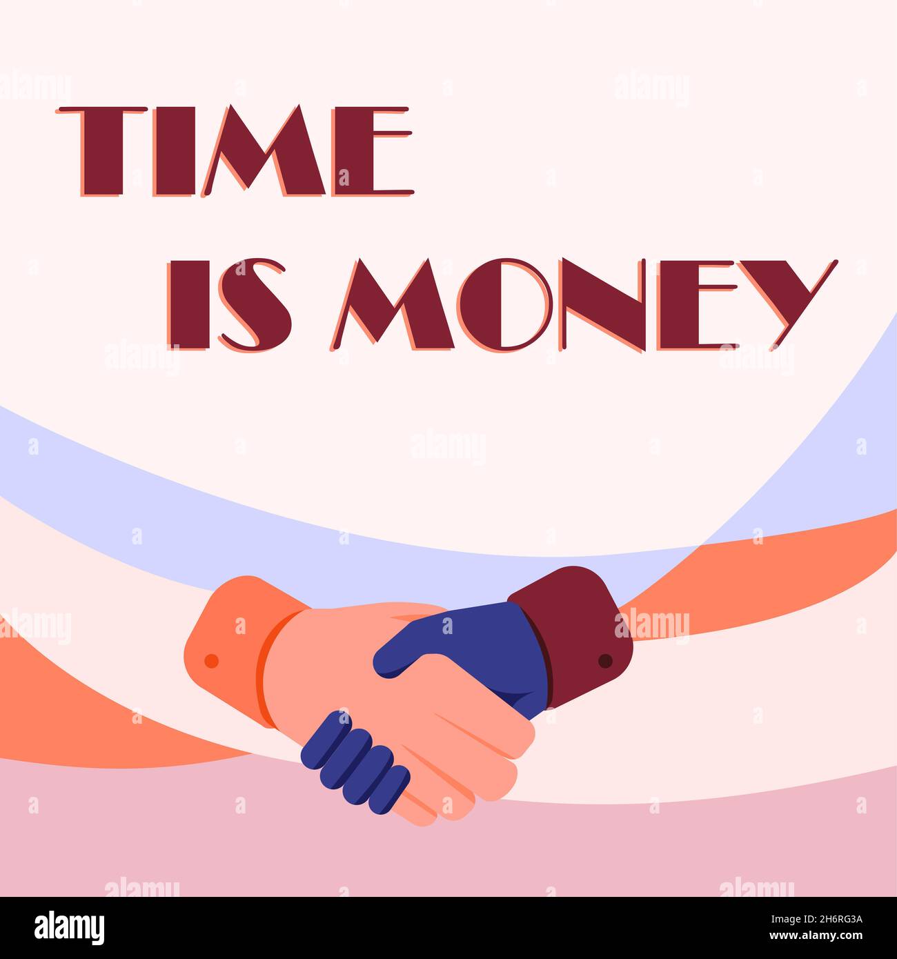 Inspiration showing sign Time Is Money. Business approach to do things ...