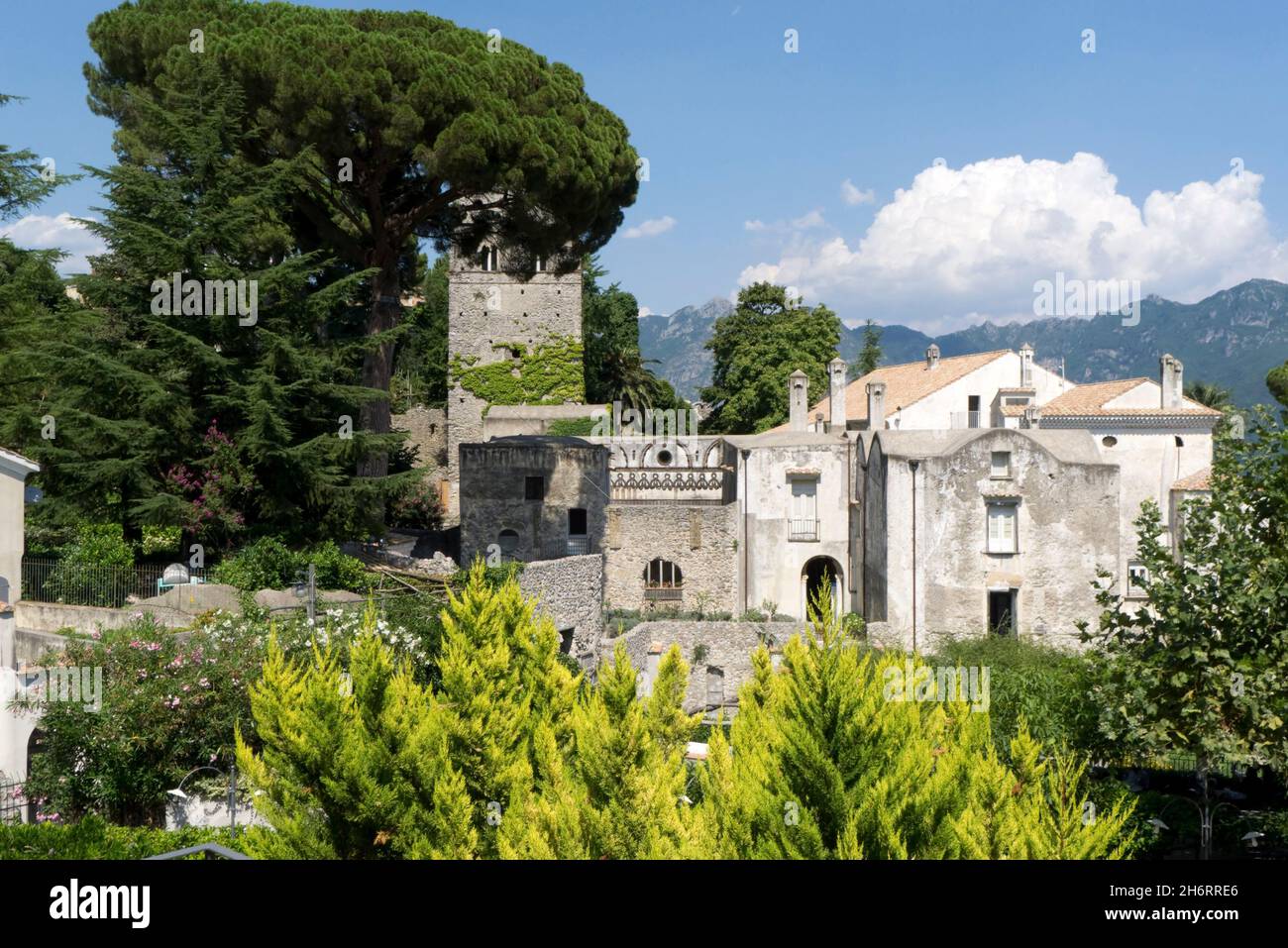 Villa Rufulo in the Italian Town of Ravello on the Amalfi Coast Italy ...