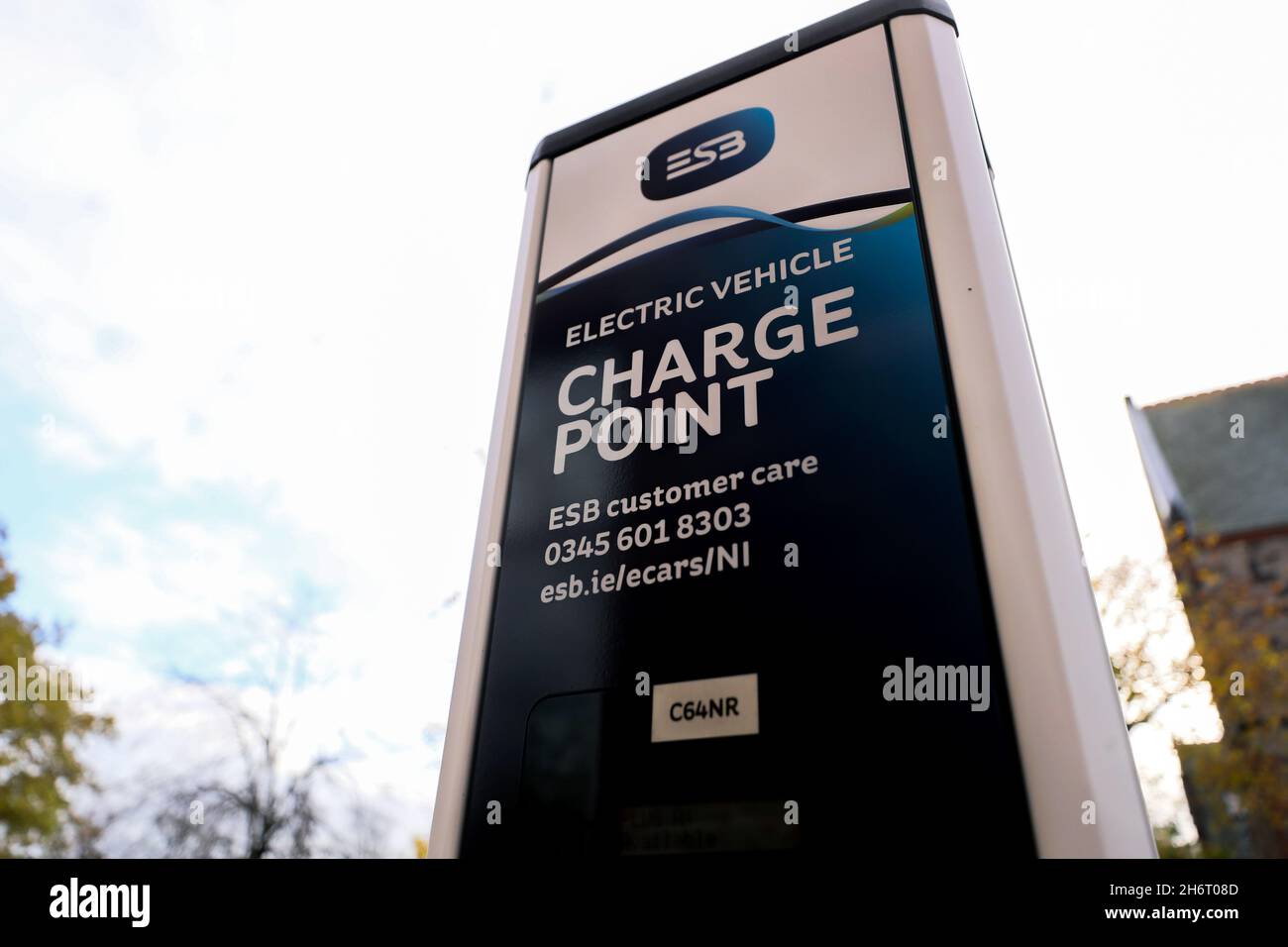 Electric car charging stations and points in Belfast, Northern Ireland
