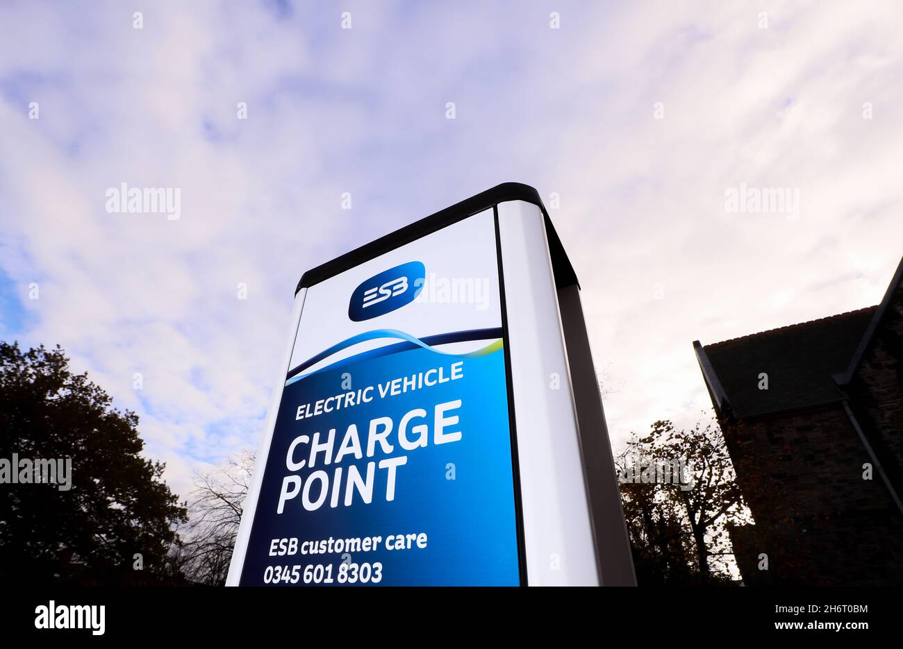 Electric car charging stations and points in Belfast, Northern Ireland