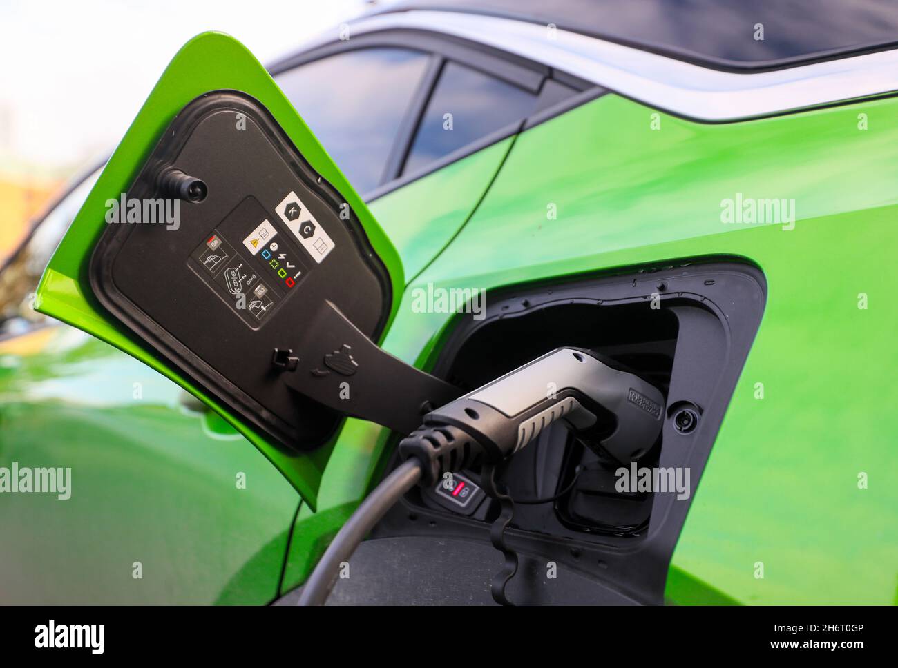 Electric car charging stations and points in Belfast, Northern Ireland