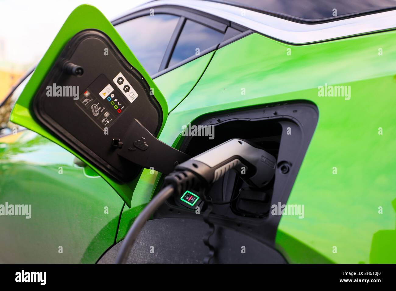 Electric car charging stations and points in Belfast, Northern Ireland