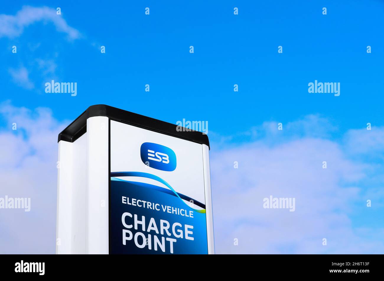 Electric car charging stations and points in Belfast, Northern Ireland