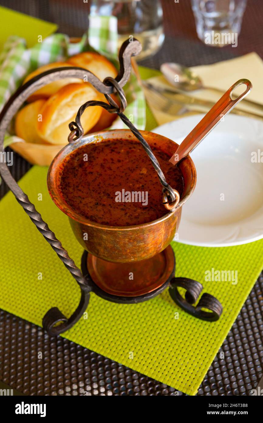 Bogracs - dish of Hungarian cuisine Stock Photo - Alamy