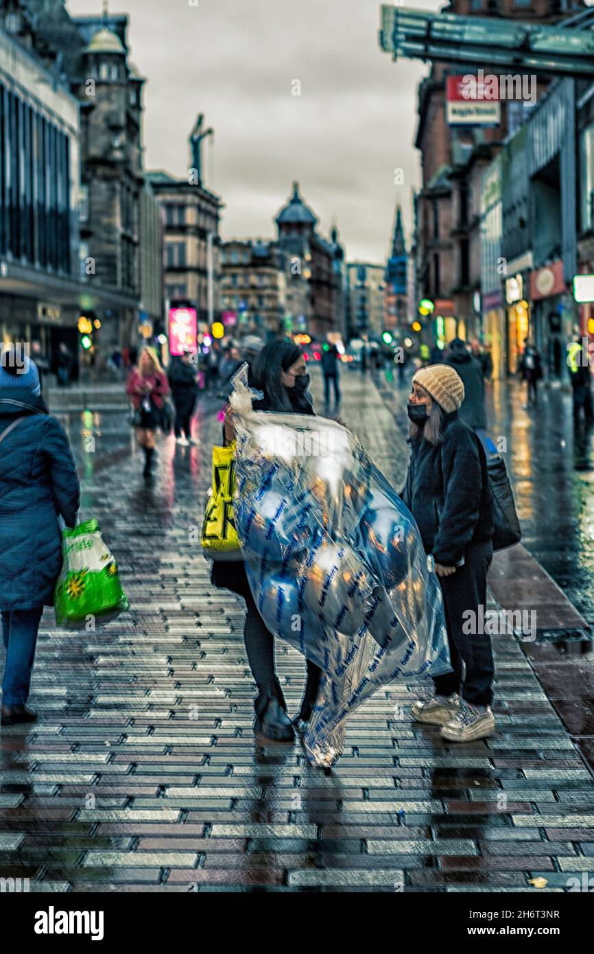 8th November 2021  Glasgow, Scotland. Stock Photo