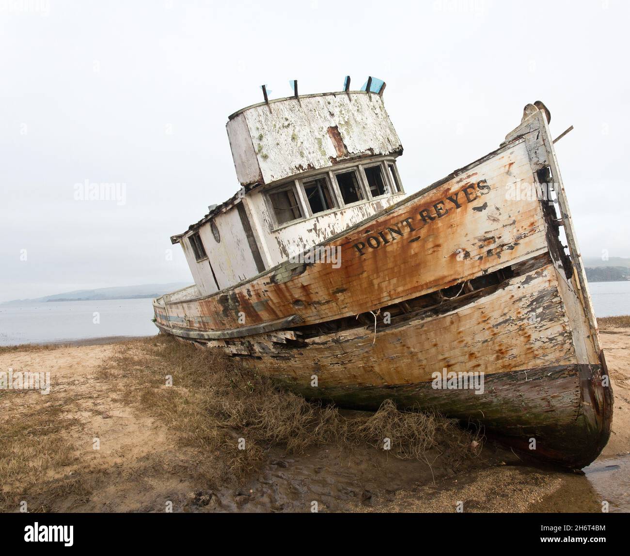 Shipwrecks at Tomales Bay,California Stock Photo Alamy