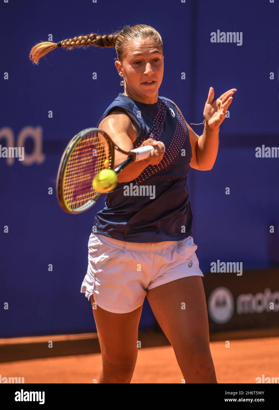 Diane Parry (France). Argentina Open WTA 2021. Semifinal Stock Photo ...