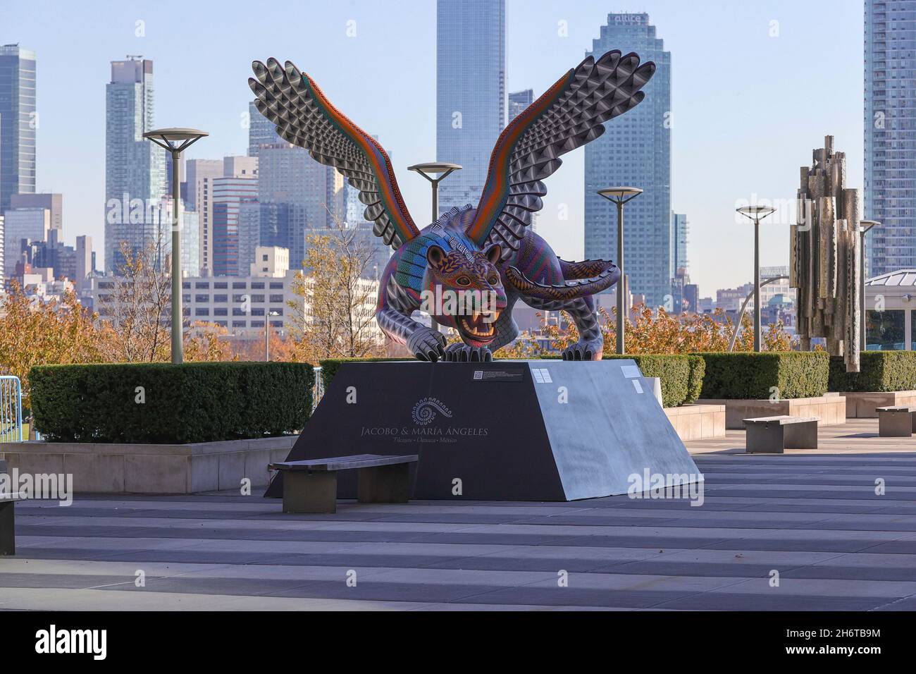 United Nations, New York, USA, November 16, 2021 A guardian for international peace and