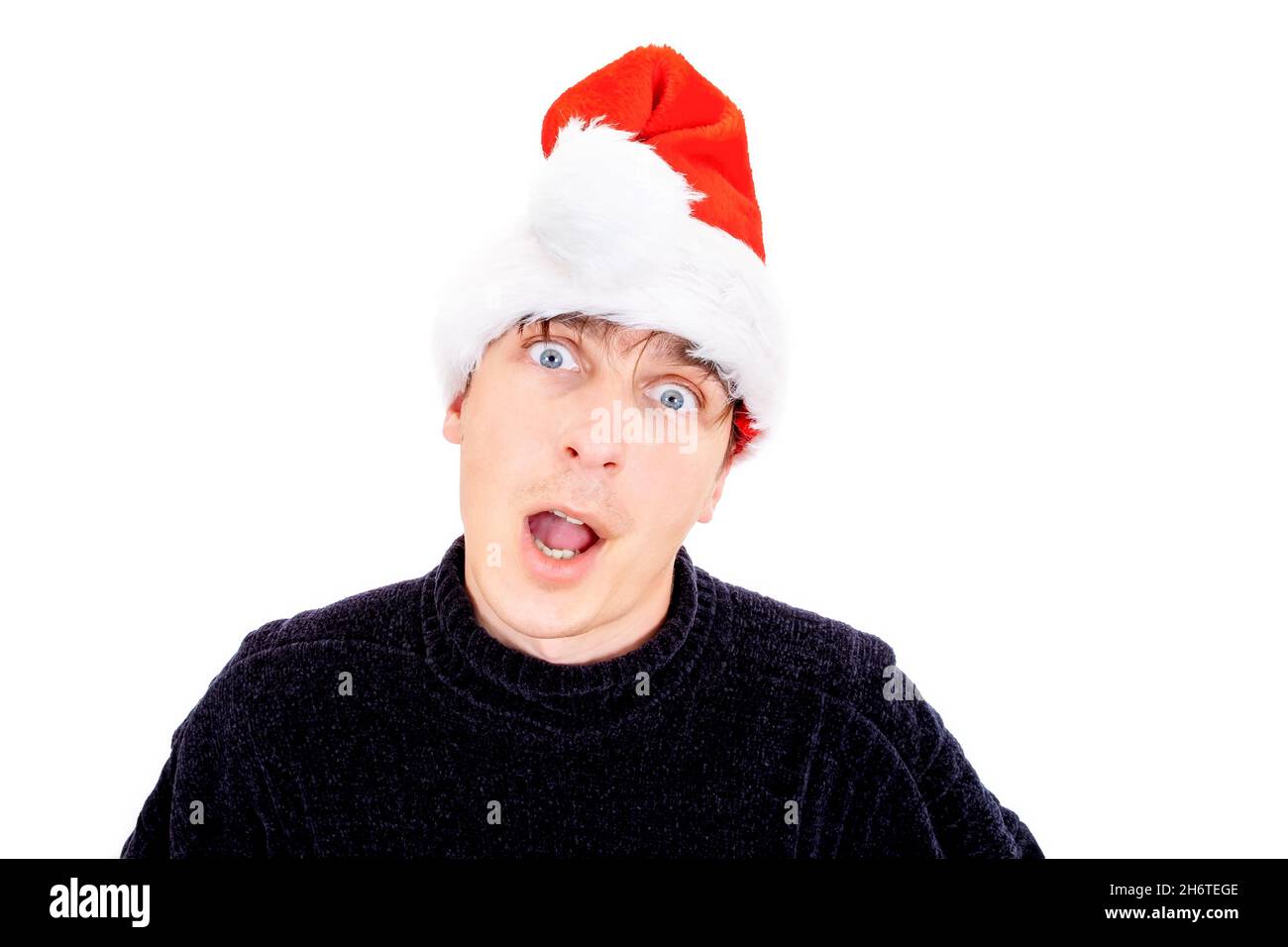 Young perplexed shocked man hi-res stock photography and images - Alamy