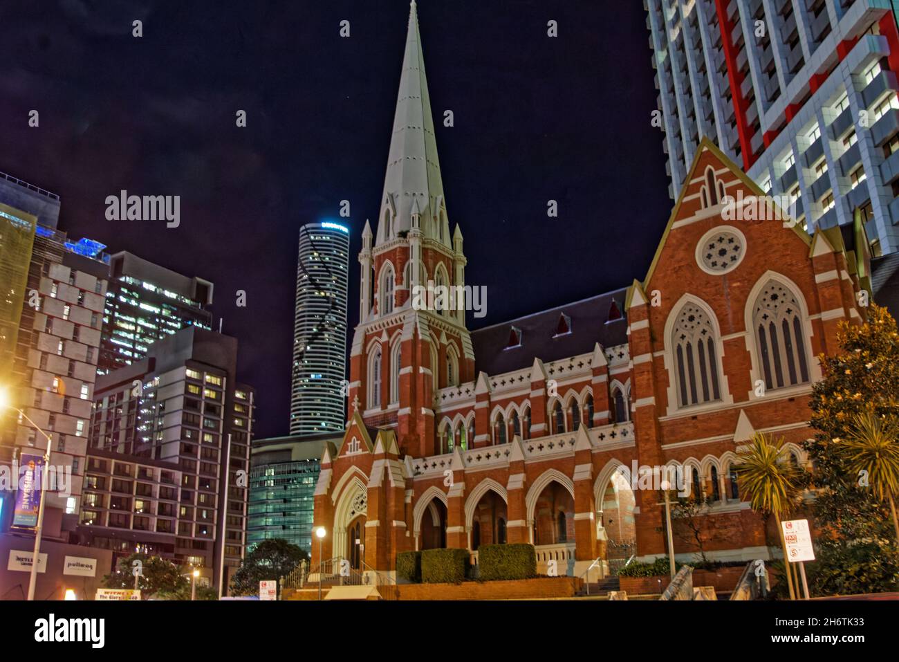 Albert Street Uniting Church, Brisbane Stock Photo