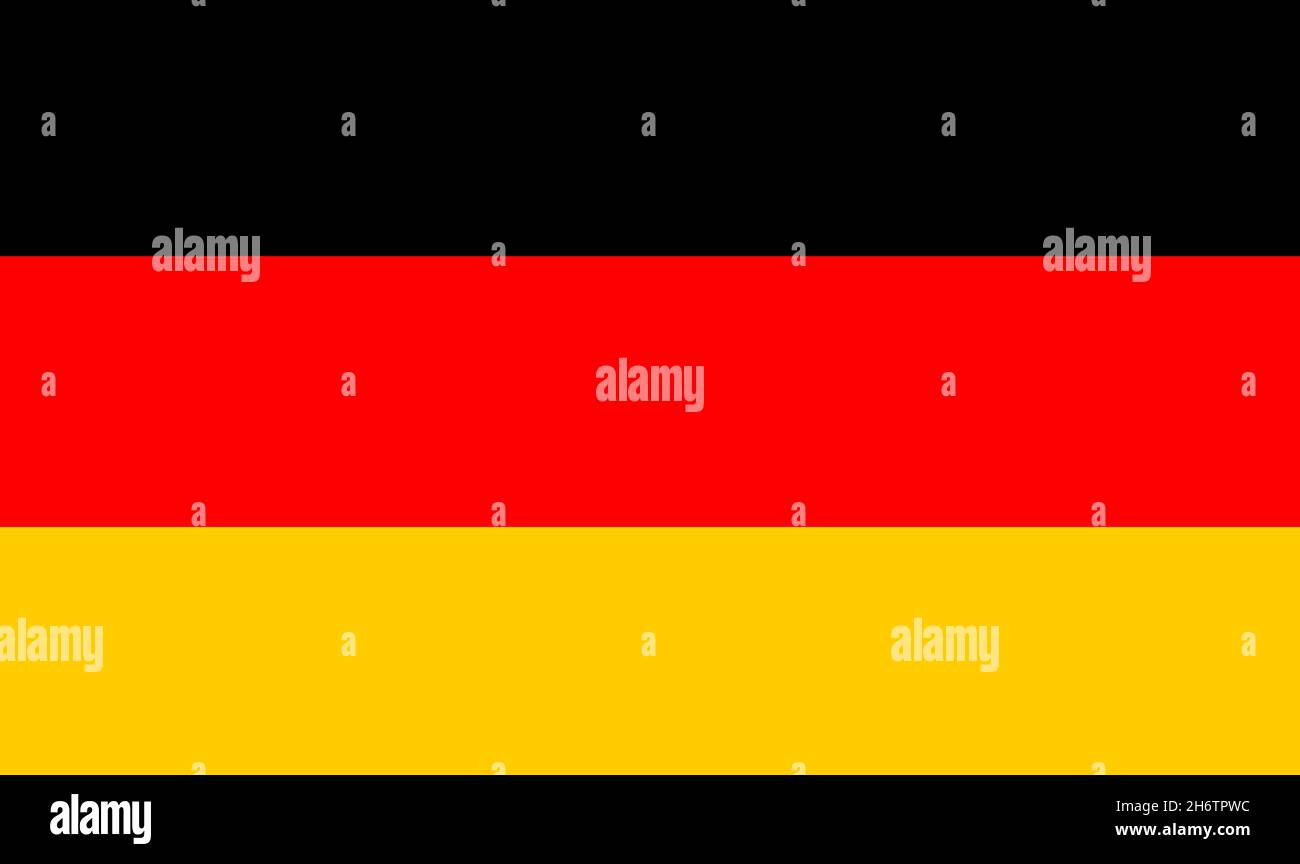 Fahne von Deutschland Stock Photo