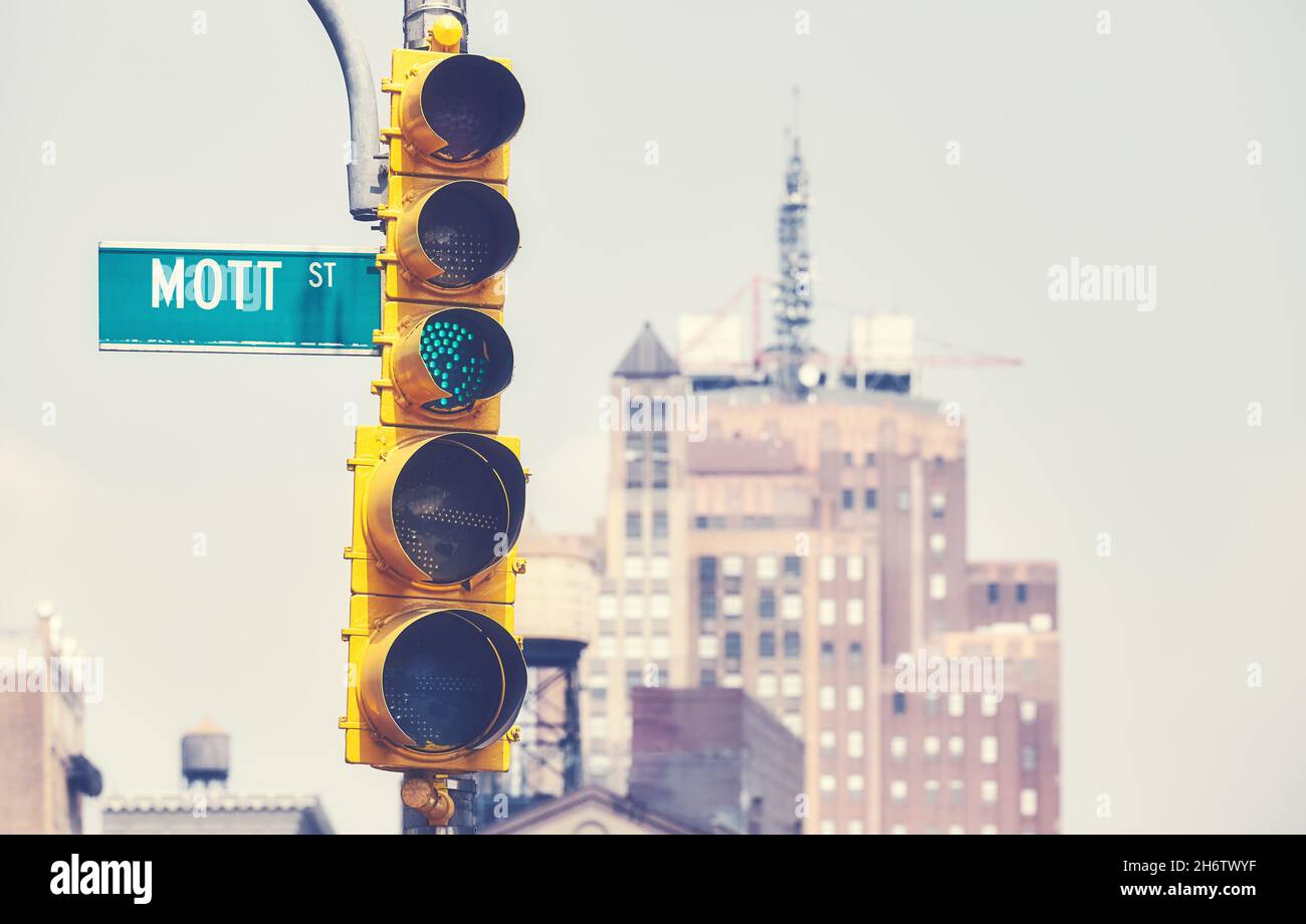 Mott street hi-res stock photography and images - Alamy