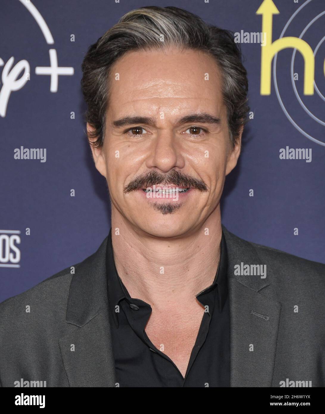 Los Angeles, USA. 17th Nov, 2021. Tony Dalton arrives at the Marvel Studios' HAWKEYE Los Angeles Premiere held at the El Capitan Theatre in Hollywood, CA on Wednesday, ?November 17, 2021. (Photo By Sthanlee B. Mirador/Sipa USA) Credit: Sipa USA/Alamy Live News Stock Photo