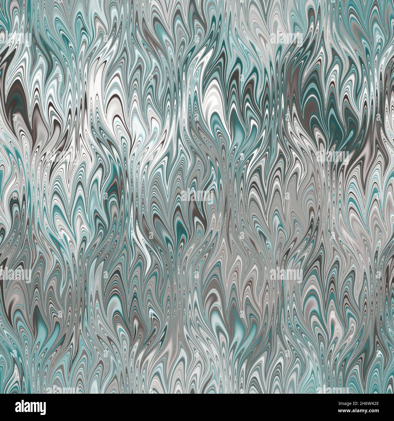 Combed Pattern Seamless combed Turkish ebru marble conch effect surface pattern design ...