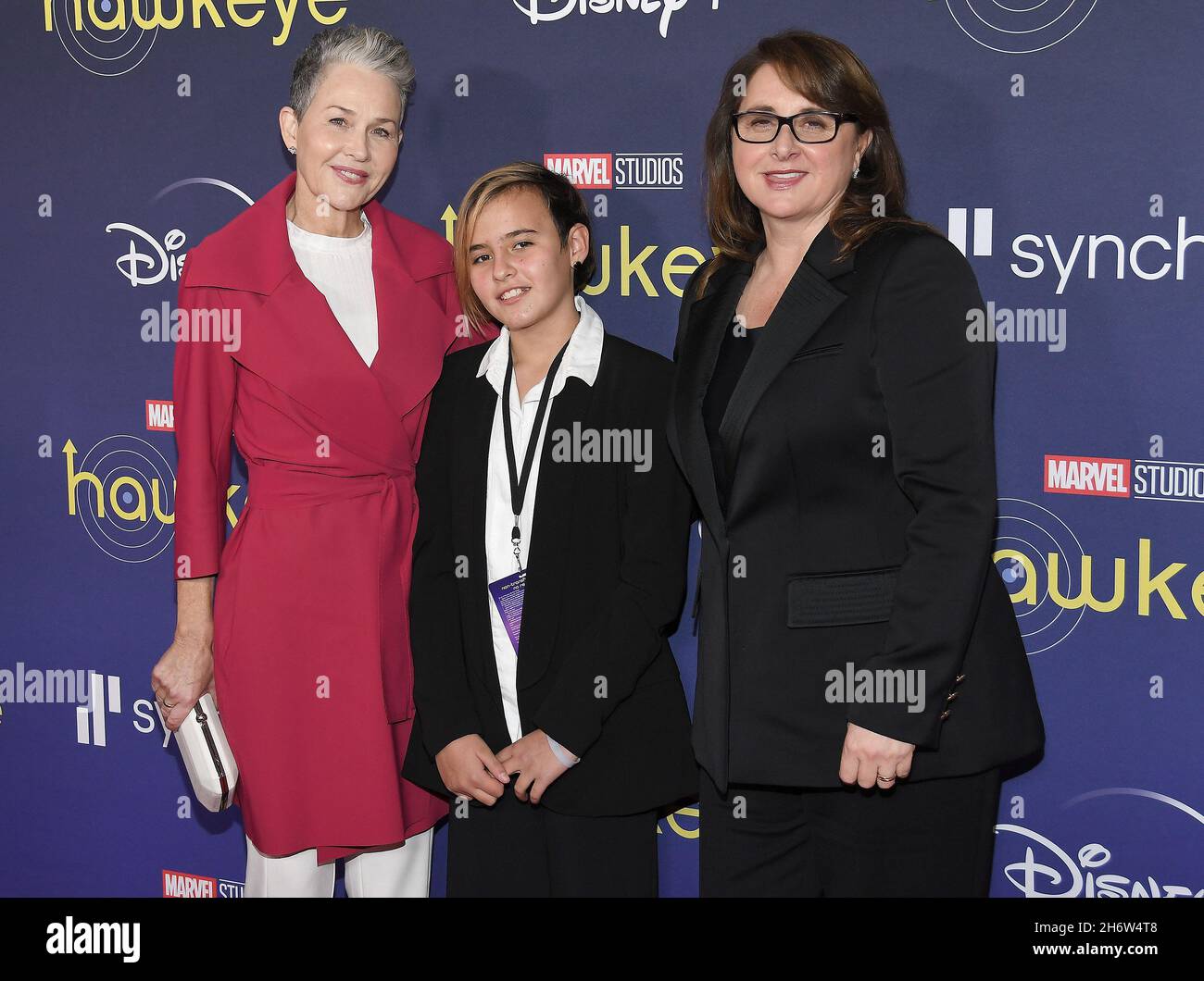 Los Angeles, USA. 17th Nov, 2021. (L-R) Imelda Corcoran, Olivia and ...