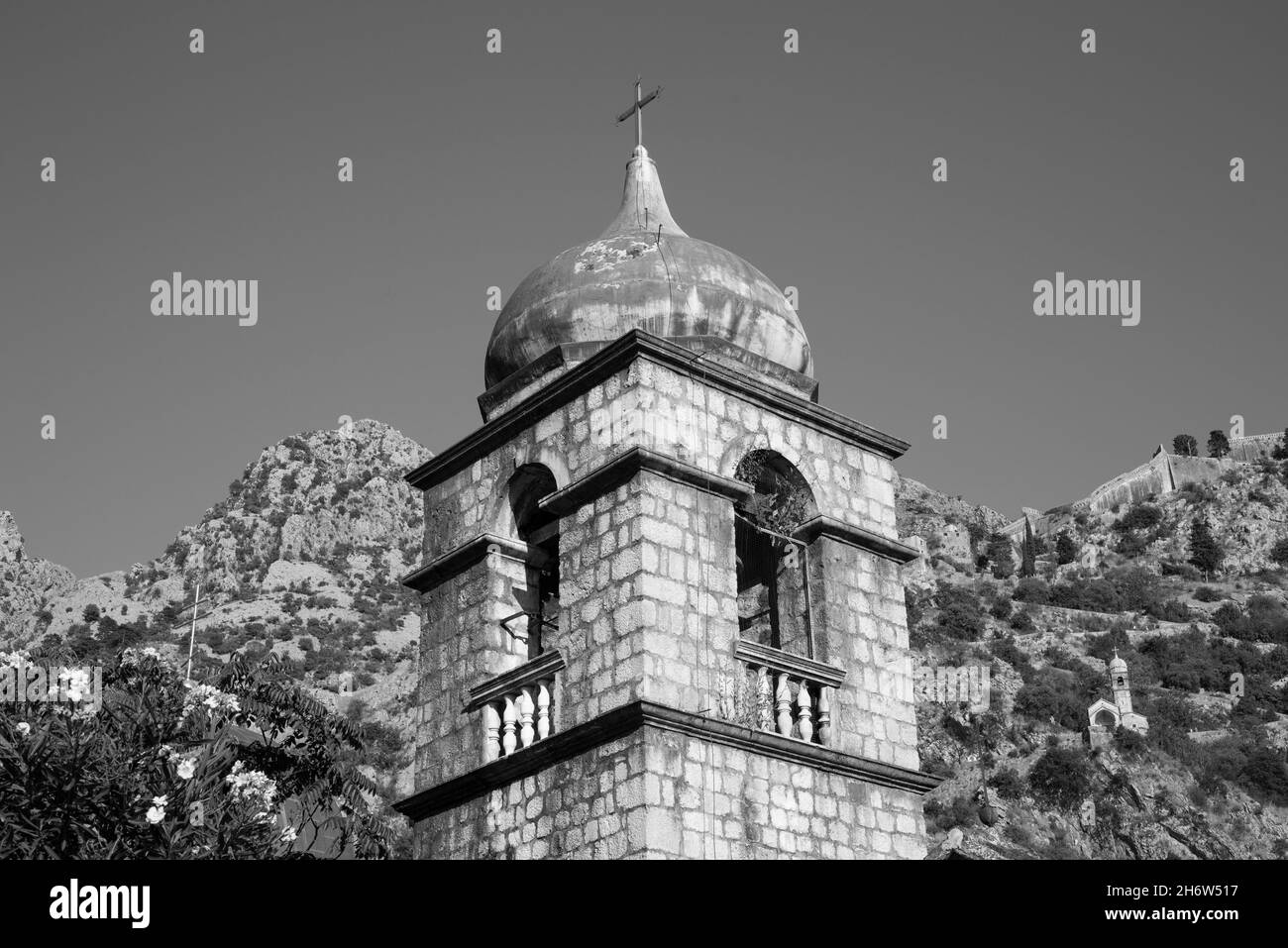 Bell tower old medieval Black and White Stock Photos & Images - Alamy