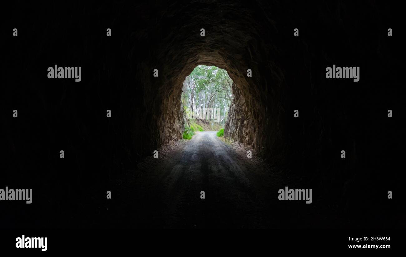 Boolboonda Tunnel, Boolboonda, Queensland, Australia Stock Photo Alamy