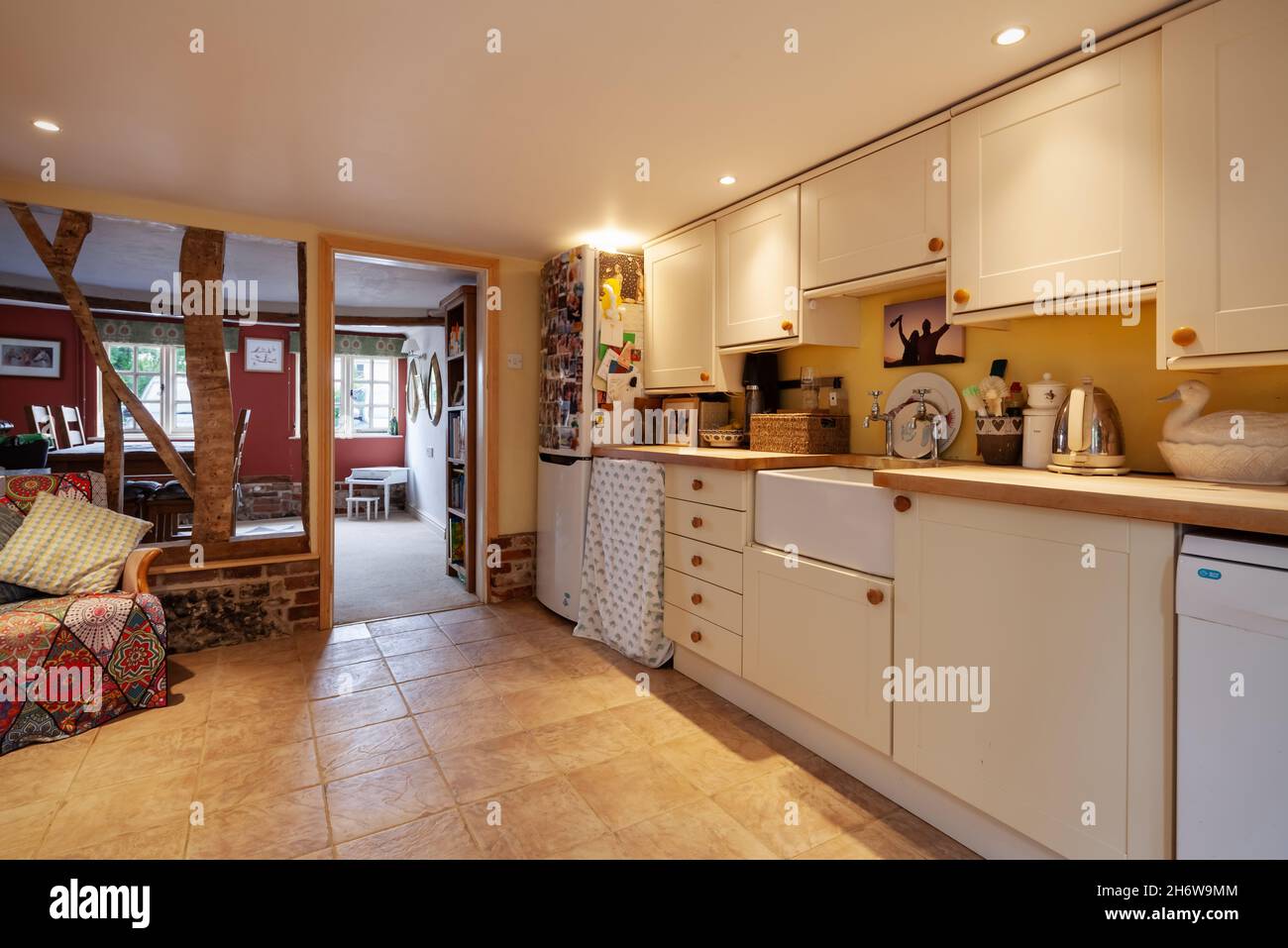 Hargrave, Suffolk, England June 10 2020 Traditional English Country