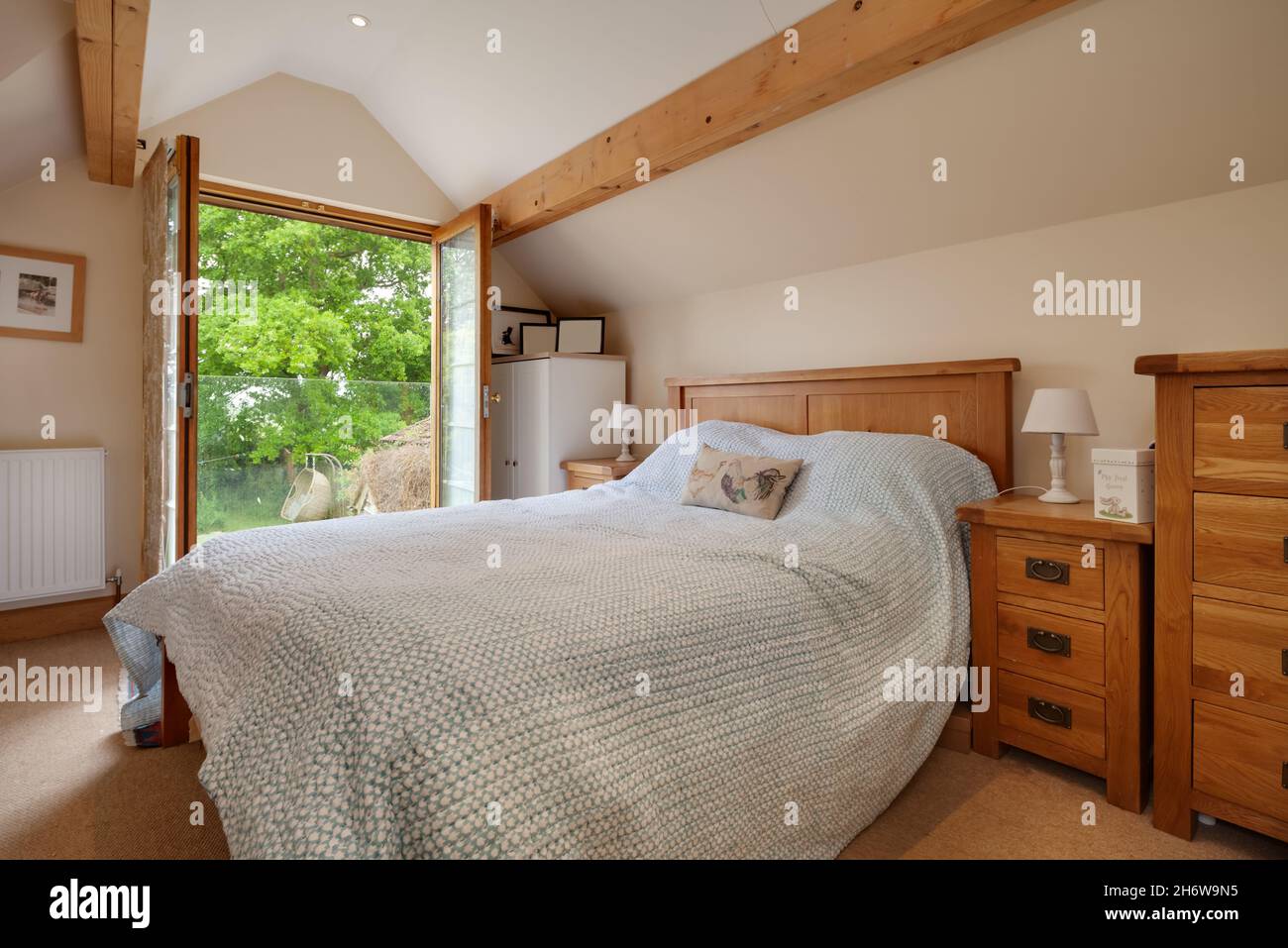 Pine Bedroom Furniture High Resolution Stock Photography and ...