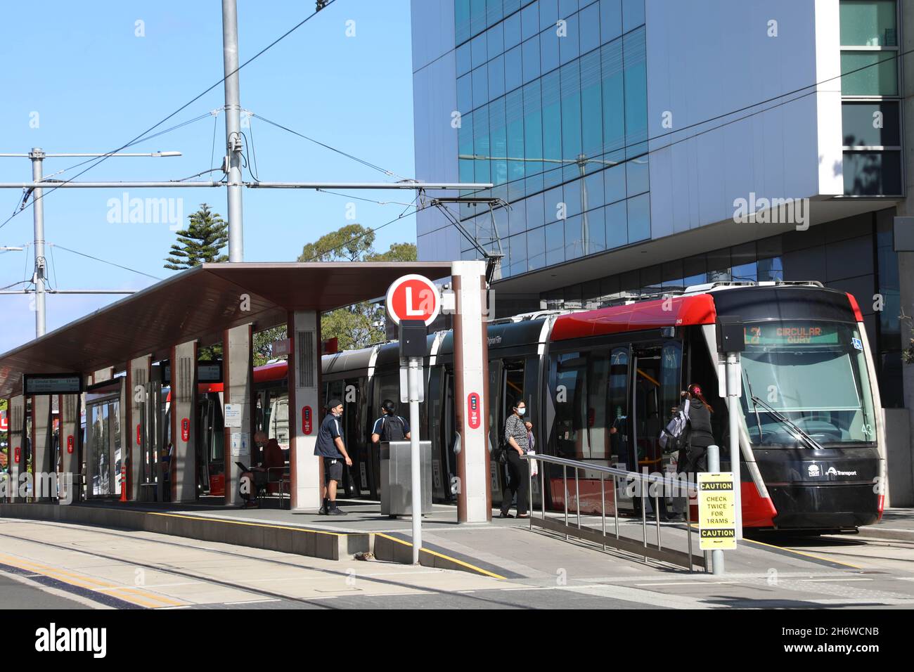 Randwick Light Rail station, Sydney, NSW, Australia Stock Photo Alamy