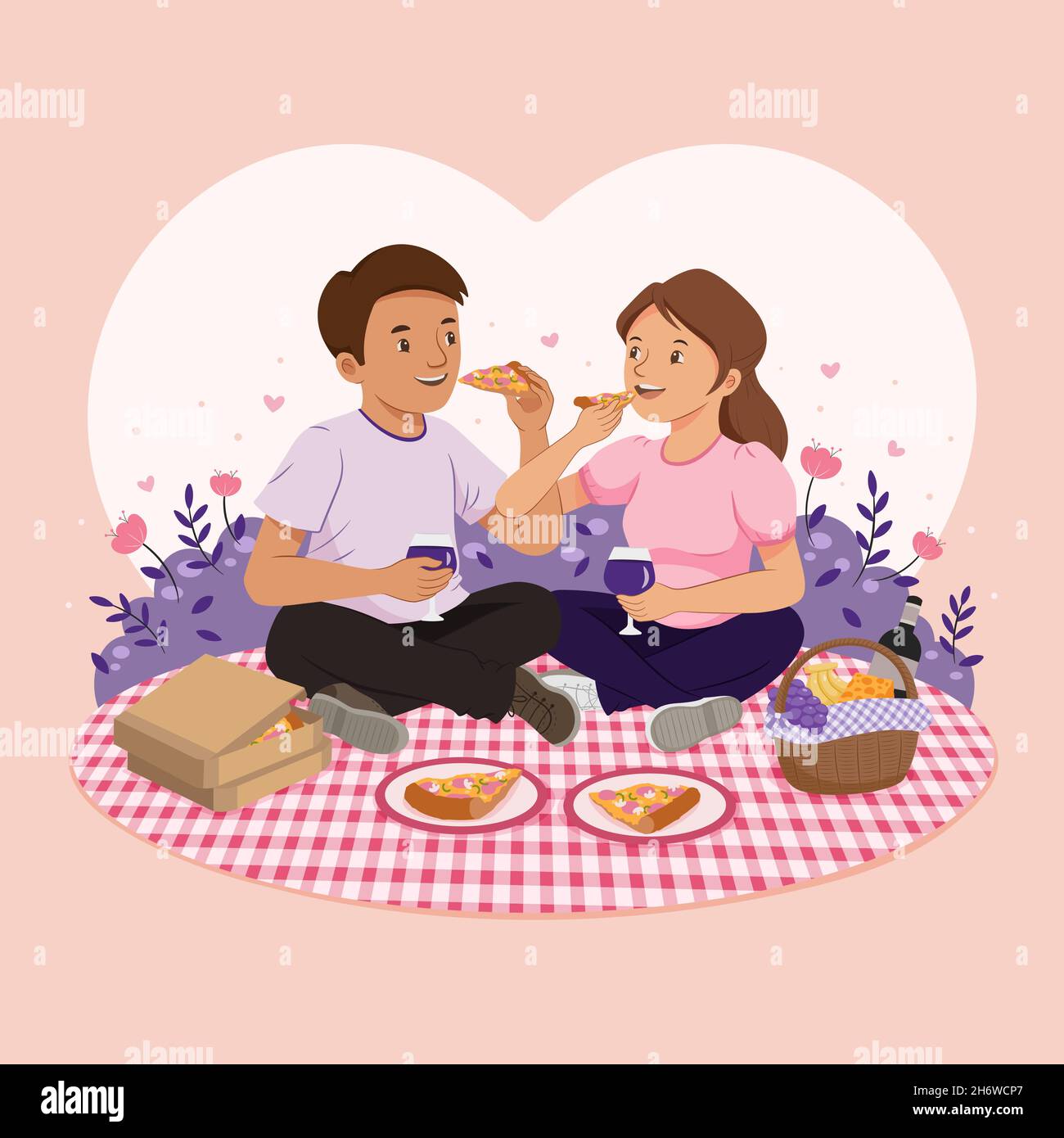 Love concept illustration Vector illustration Stock Vector Image & Art ...