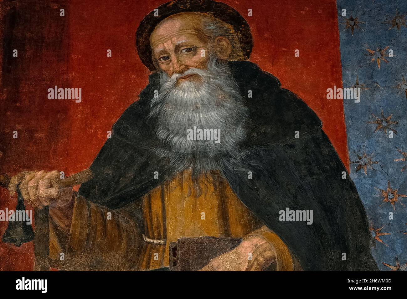 The venerable ‘Father of All Monks’, Egyptian early Christian hermit St ...