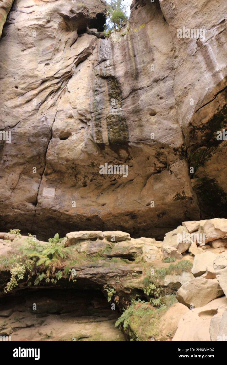Impressionen aus Hohnstein in der Sächsischen Schweiz Stock Photo Alamy