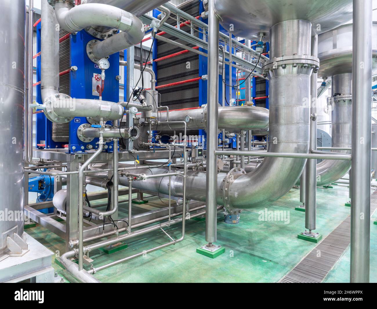 AlfaFlash waste heat evaporator from Alfa Laval at a chicken rendering