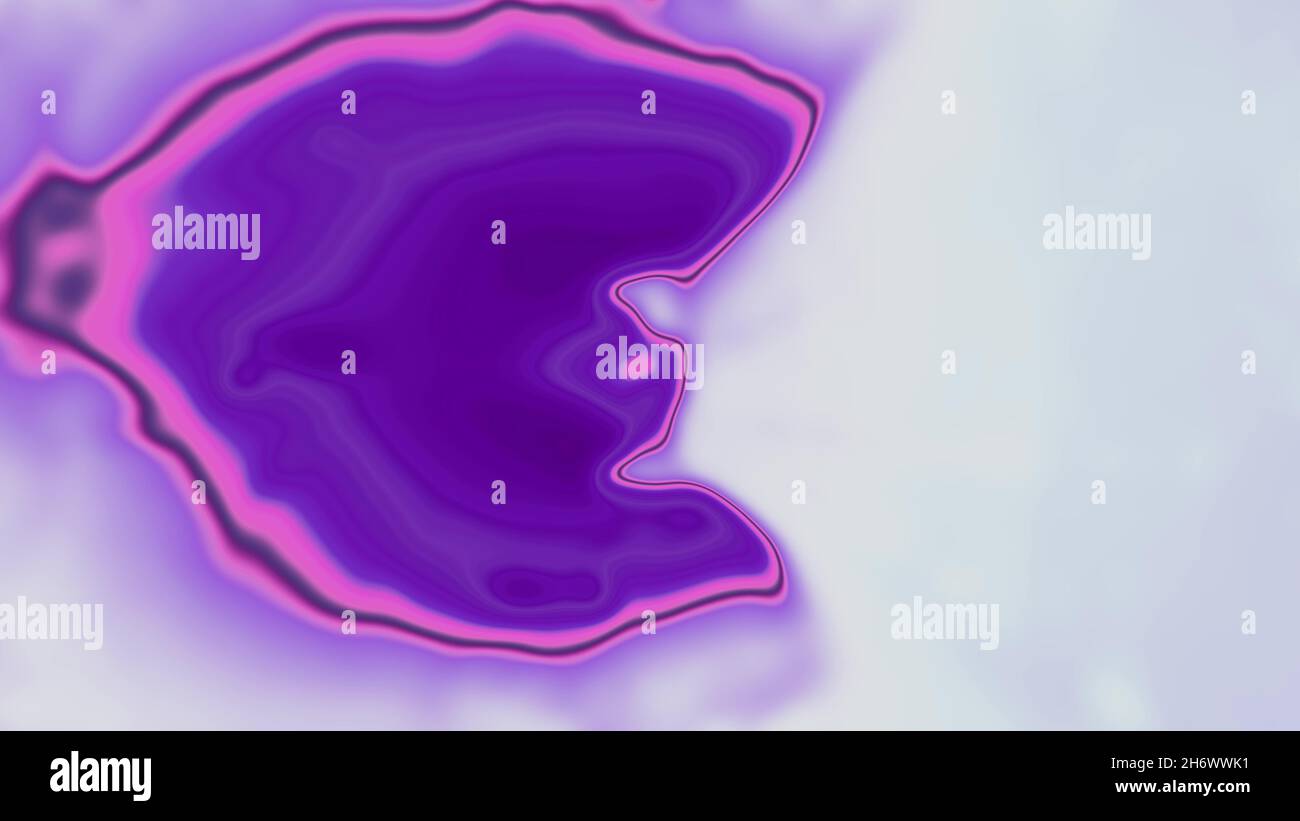 Abstract wave surface with colorful light reflection Stock Photo - Alamy