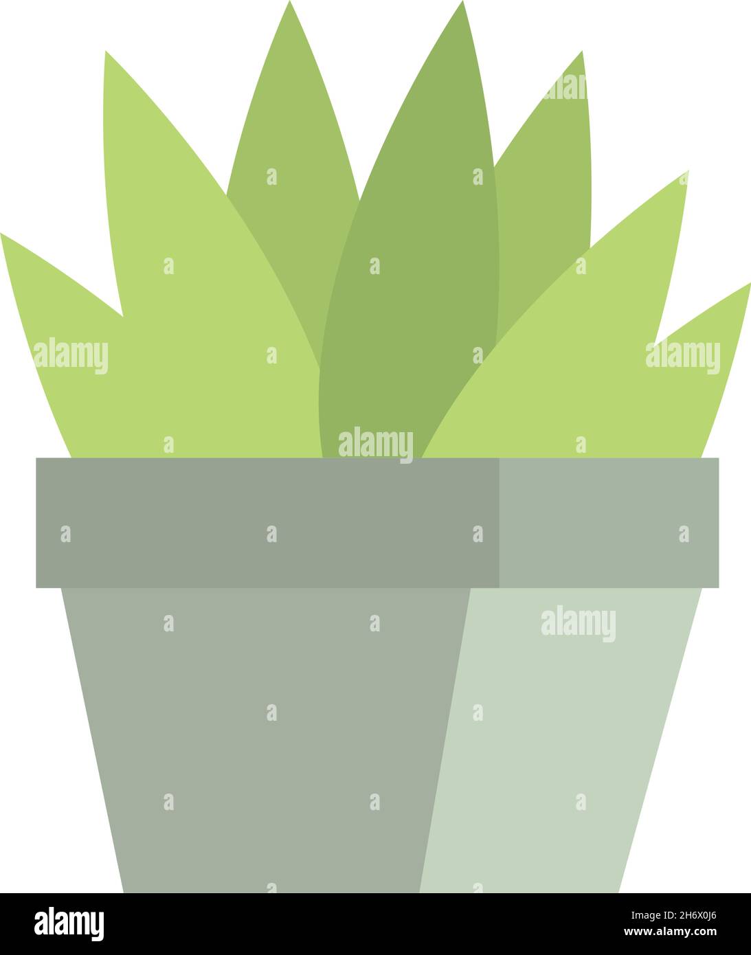 plant in pot Stock Vector Image & Art - Alamy