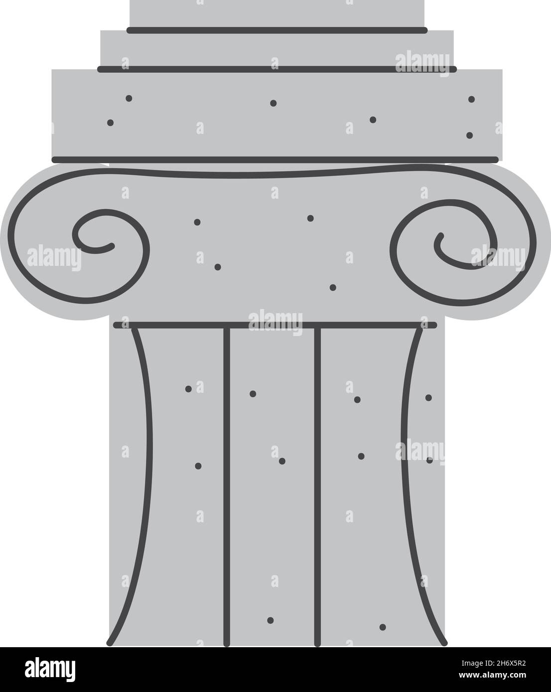 5 letter word for greek column style