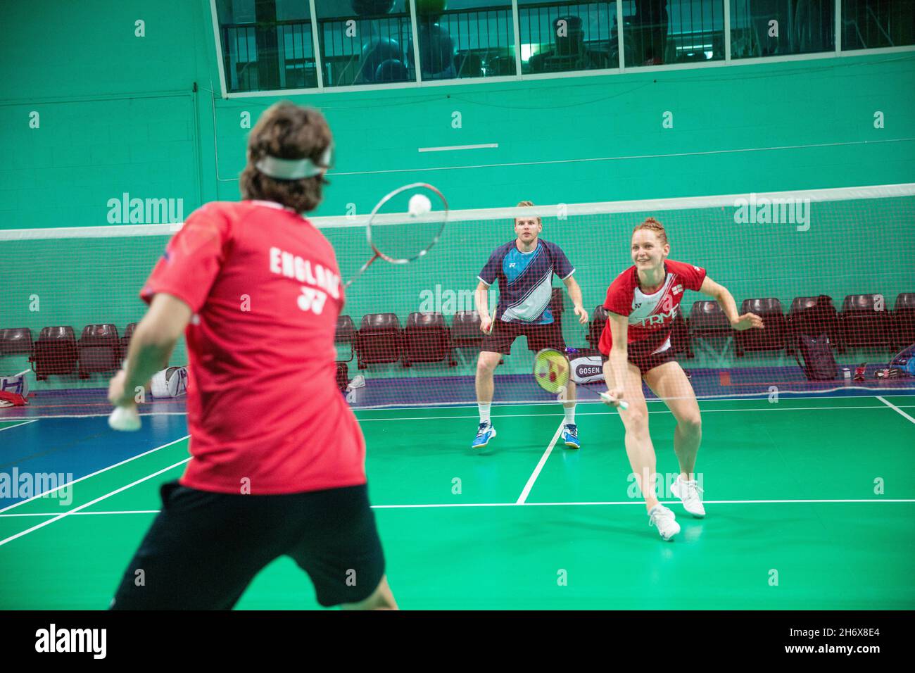 Mixed double badminton hires stock photography and images Alamy