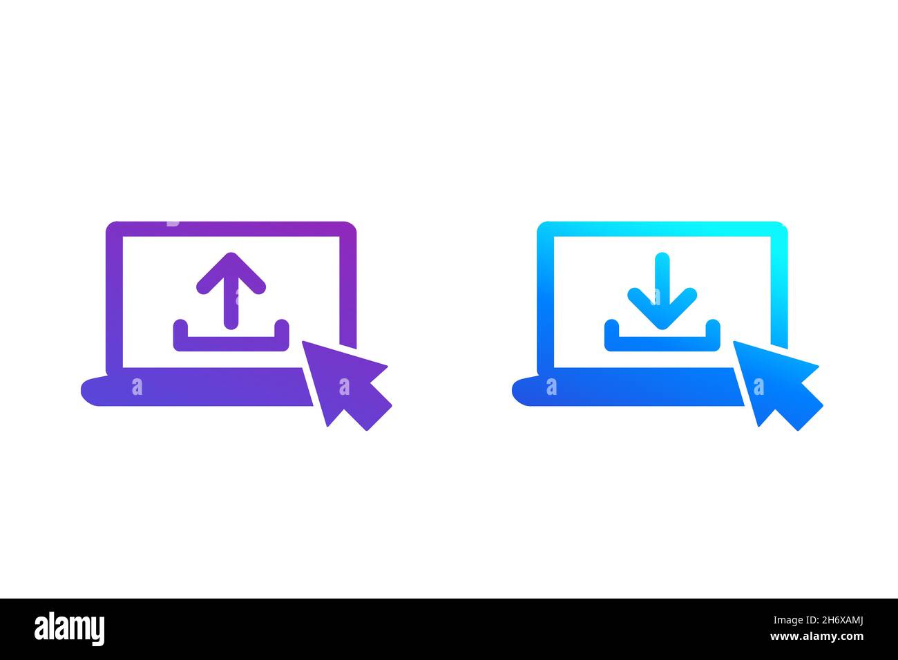 Document upload screen Cut Out Stock Images & Pictures - Alamy