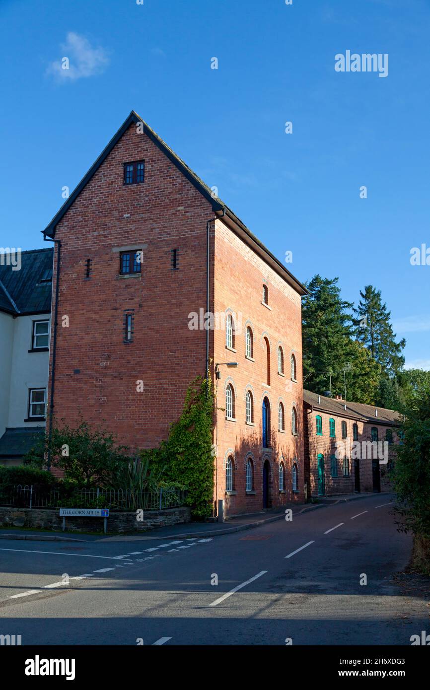 The Old Corn Mills, Weobley, Herefordshire Stock Photo