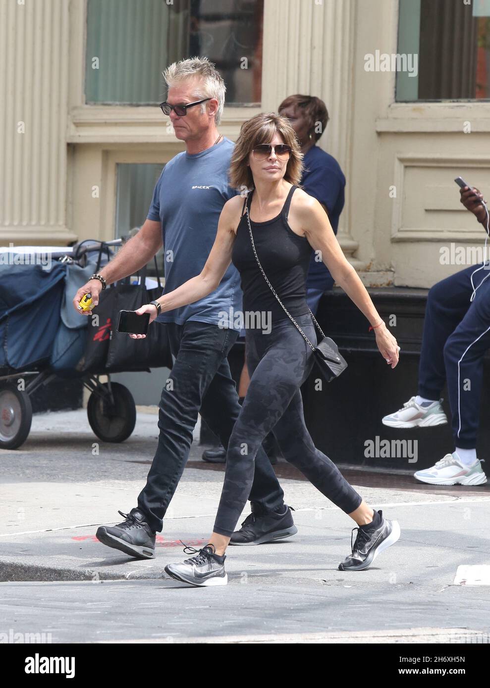 New York - NY - 08/15/2019 - Lisa Rinna and Harry Hamlin Out in Soho