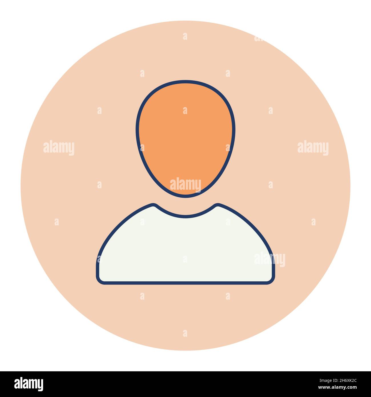 User vector isolated icon. E-commerce sign. Graph symbol for your web ...