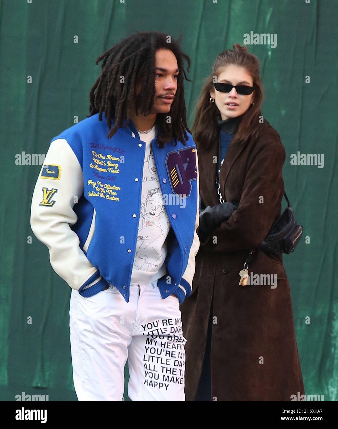 New York - NY - 02/17/2019 - Luka Sabbat and Kaia Gerber Out in Soho